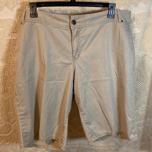 Lane Bryant Tan Shorts Sz 20